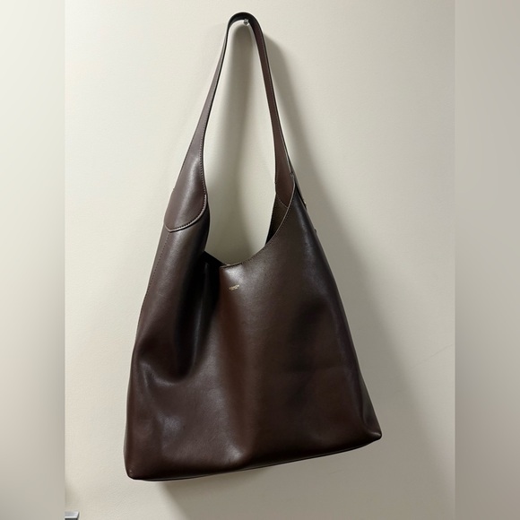 Coach Brooklyn 39: Brown Genuine Leather Tote Bag - Picture 1 of 5